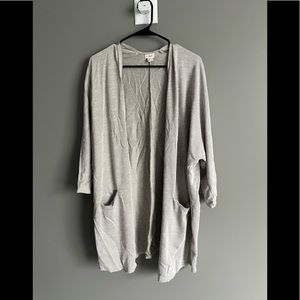 Womens open front top